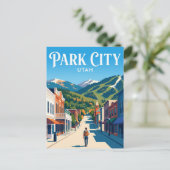 Park City Main Street USA ポストカード (スタンド正面)