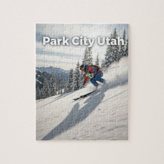 Park city Utah ジグソーパズル (縦)