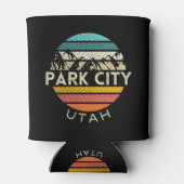 Park City Utah 缶クーラー (裏面)