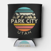 Park City Utah 缶クーラー (正面)