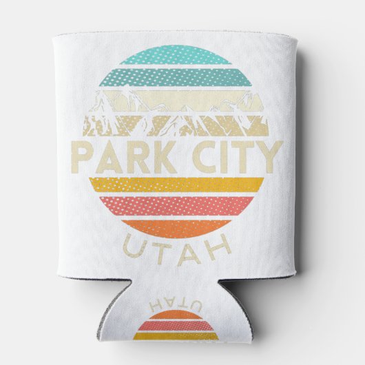 Park City Utah 缶クーラー (裏面)