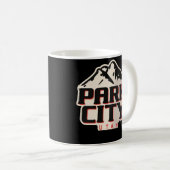 Park City Utah Mug コーヒーマグカップ (正面右)