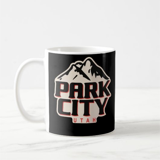 Park City Utah Mug コーヒーマグカップ (左)