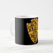 Park City Utah � Spirit of Adventure コーヒーマグカップ (正面左)