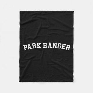 Park Ranger  フリースブランケット