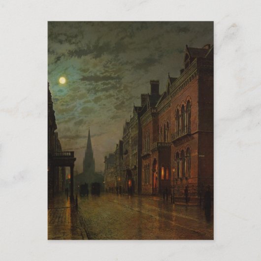 Park Row, Leeds by John Atkinson Grimshaw ポストカード (正面)