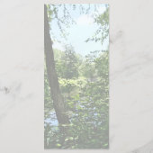 Park With Bridge in Distance結婚's Menu メニュー (裏面)