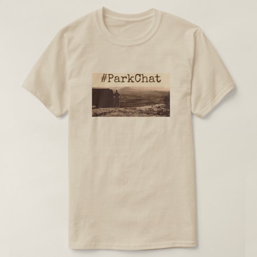 #ParkChatのTwitterのTシャツCanyonlands Tシャツ (デザイン正面)