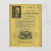 Parkeの缶詰 ポストカード (正面)