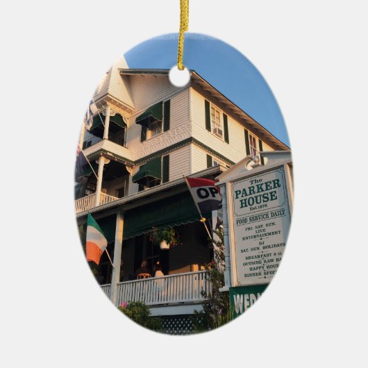 Parkerの家 セラミックオーナメント (正面)