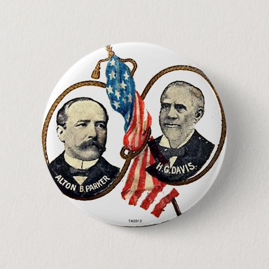 Parkerデービスのjugate -ボタン 缶バッジ (正面)