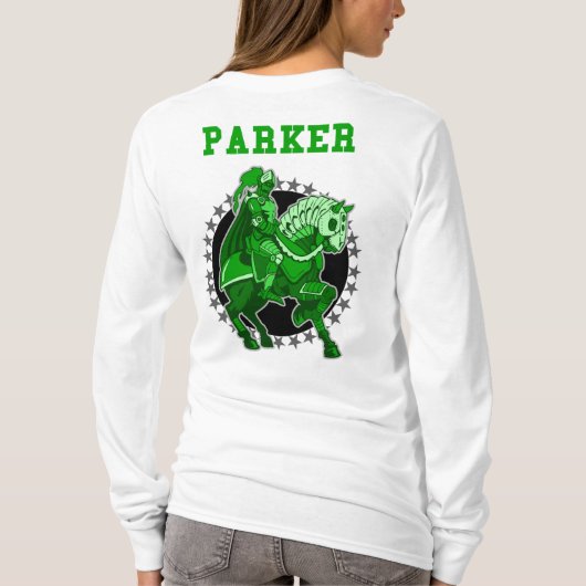 parker、慈善 tシャツ (裏面)