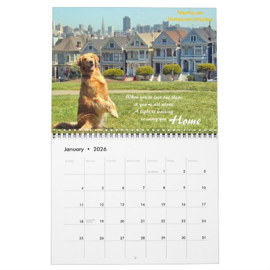 ParkerPup非常に年- 2014カレンダー カレンダー (1月 2026)