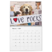ParkerPup、Reser及びえらとの2019年 カレンダー (2月 2027)