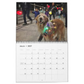 ParkerPup、Reser及びえらとの2019年 カレンダー (3月 2027)
