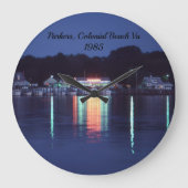 Parker's, Colonial Beach Virginia,  ラージ壁時計 (正面)