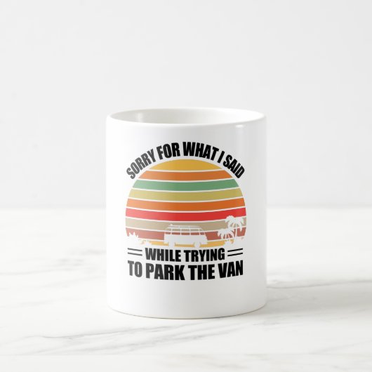 Parking The Van Funny Married Gift コーヒーマグカップ (中央)