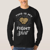 Parkinson Awareness Gray Ribbon Tシャツ (正面)