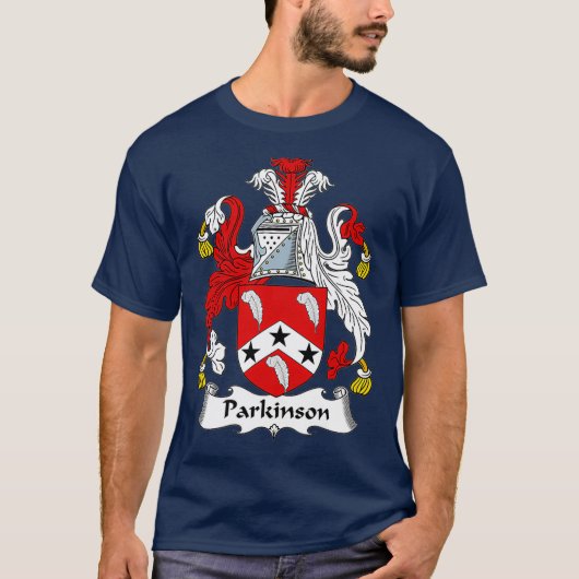 Parkinson Coat of Arms  Family Crest Tシャツ (正面)