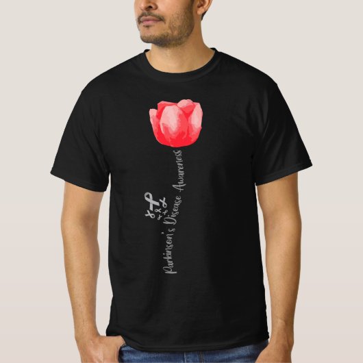 Parkinson Disease Awareness Tulip - April National Tシャツ (正面)