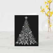 Parkinson’s Disease Ribbon Suprt Family Matching C カード (黄色い花)