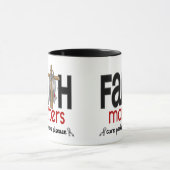 Parkinsonsの病気の信頼の問題の十字1 マグカップ (中央)