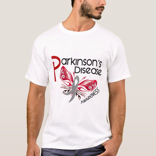 Parkinsonsの病気の蝶3.1 Tシャツ (正面)