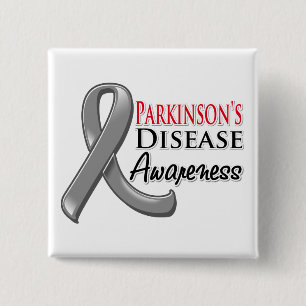 Parkinsonsの病気の認識度のリボン 缶バッジ