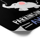 Parkinsons Disease Awareness Mental Illness ポスター (角)