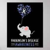 Parkinsons Disease Awareness Mental Illness ポスター (正面)