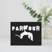 Parkourのアスリート ポストカード (スタンド正面)