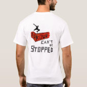 Parkourはストップことができません(背部) Tシャツ (裏面)