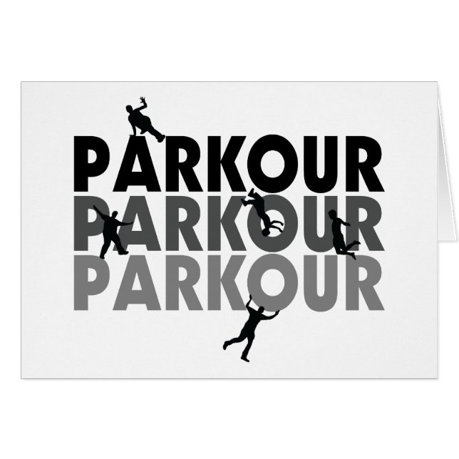 Parkourはランニングを解放します (正面横)