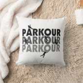 Parkourはランニングを解放します クッション (ブランケット)