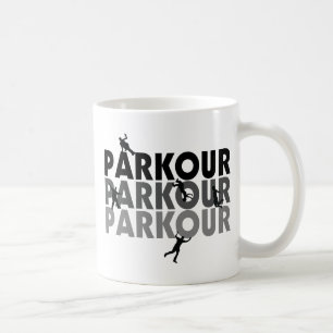 Parkourはランニングを解放します コーヒーマグカップ