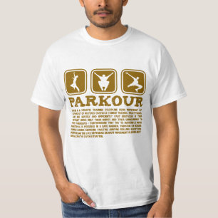 Parkour定義 Tシャツ