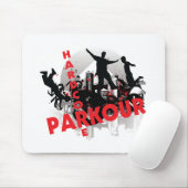 Parkour本格的なグランジな都市 マウスパッド (マウス)