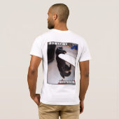 Parkour猫 Tシャツ (裏面フル)