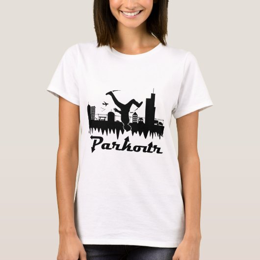 Parkour都市 Tシャツ (正面)