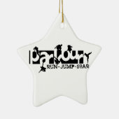 Parkour セラミックオーナメント (右)