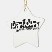 Parkour セラミックオーナメント (左)