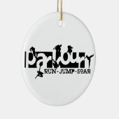 Parkour セラミックオーナメント (右)