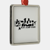 Parkour メタルオーナメント (右)