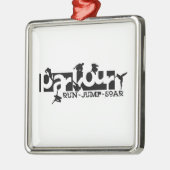 Parkour メタルオーナメント (左)