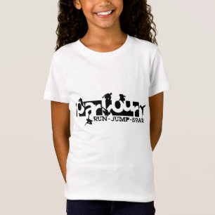 Parkour -操業、ジャンプは、上昇します tシャツ