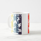 Parkour 11Th Birthday コーヒーマグカップ (正面左)