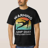 Parkour Free Running Training Traceur Retro Boys S Tシャツ (正面)