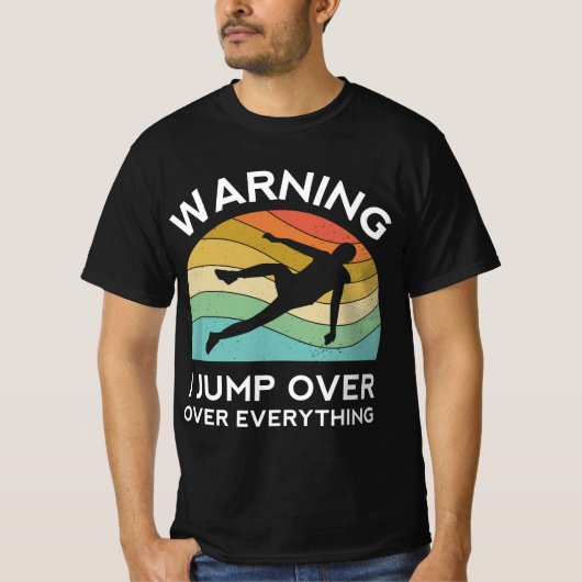 Parkour Free Running Training Traceur Retro Boys S Tシャツ (正面)