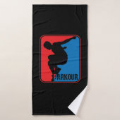 parkour Logo バスタオル (バスタオル)