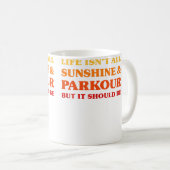 Parkour Men Who Love Parkour Women Who Love Parkou コーヒーマグカップ (正面右)